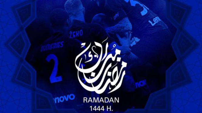 Ucapan selamat datang Ramadhan dari Inter Milan