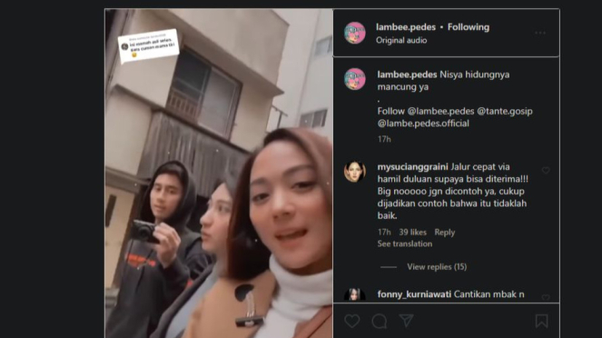 Viral Video Liburan Bareng Alshad Ahmad Netizen Ribut Bandingkan Kecantikan Tiara Dan Nissa