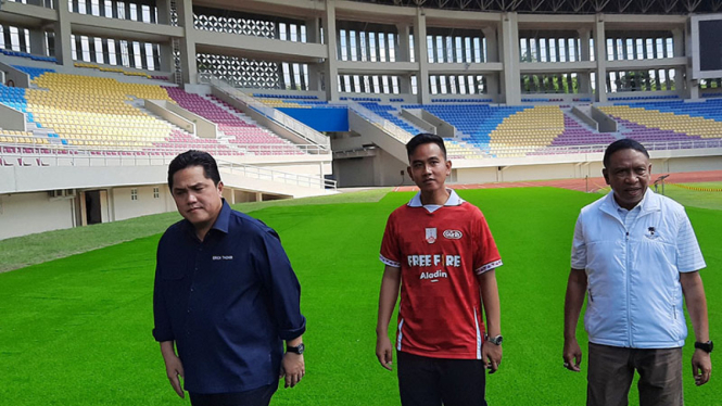 Ketum PSSI cek Stadion Manahan Solo