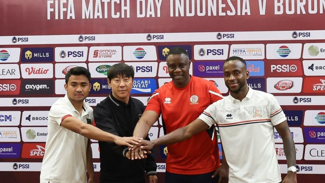 Pelatih Timnas Indonesia, Shin Tae-yong dan Burundi