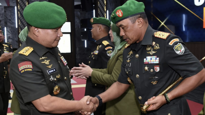 VIVA Militer: KSAD Lantik Mayjen TNI Mohamad Hasan jadi Pangdam Jaya