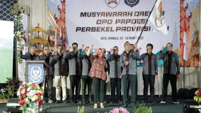 DPD Papdesi Bali menggelar pengukuhan anggota baru dan musda