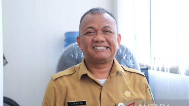 Kepala Disnaker Kota Tangerang Ujang Hendra Gunawan. 