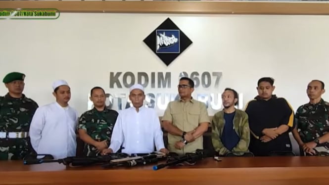 Sekretaris Umum Majelis Ulama Indonesia (MUI) Sukabumi Ujang Hamdun minta maaf