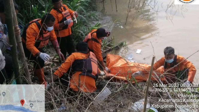 Mayat Tanpa Identitas Ditemukan di Sungai Bengawan Solo