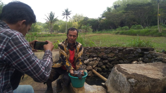 Sumber mata air sebabkan gatal-gatal warga Kabupaten Pacitan, Jawa Timur