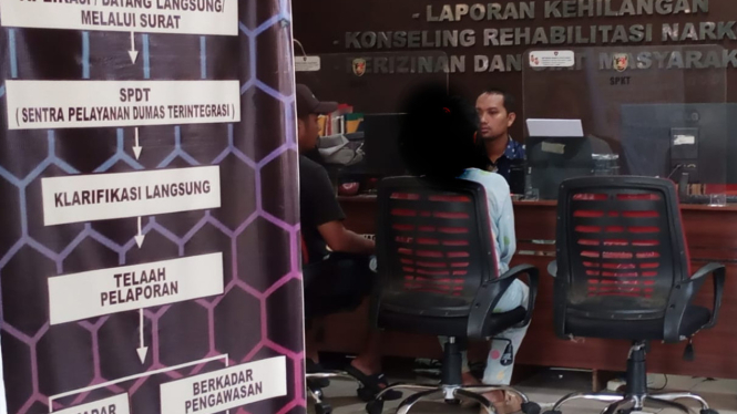 Korban pacar laporkan pelaku ke Polrestabes Palembang, Sumsel