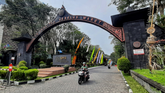 Kampus Universitas Sebalas Maret (UNS) Surakarta, Jawa Tengah
