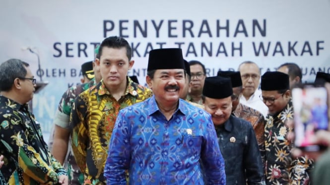 Menteri ATR/Kepala BPN, Hadi Tjahjanto.