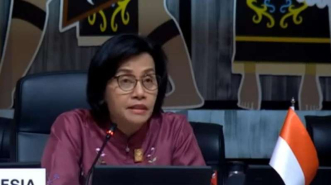 Menteri Keuangan Sri Mulyani Indrawati.