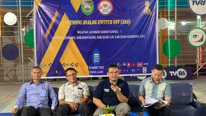 KPID Sumatera Selatan menyampaikan penerapan ASO di empat daerah Sumsel  
