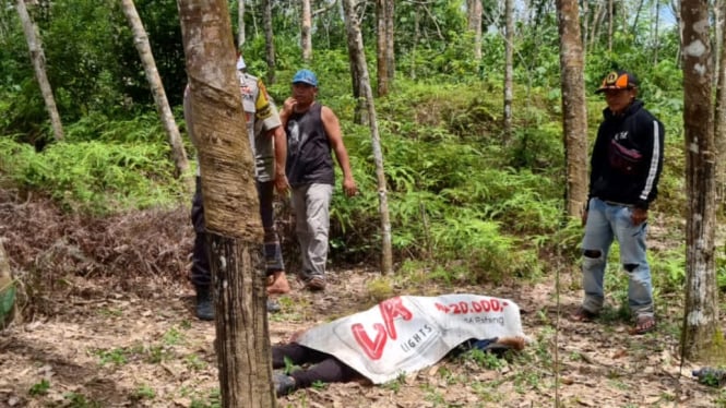 Jasad lansia korban pembunuhan di Banjar, Kalimantan Selatan
