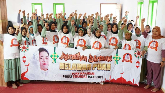 Relawan Puan Mengisi Bulan Suci Ramadhan di Bandung Barat