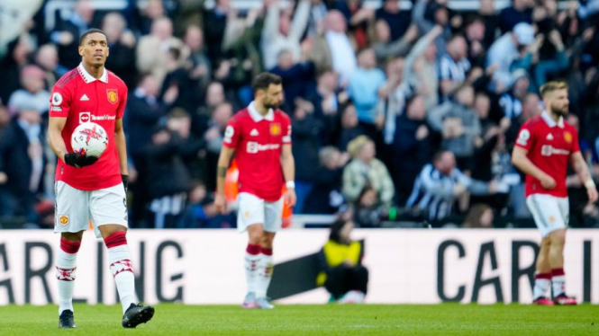 Manchester United saat ditekuk Newcastle United