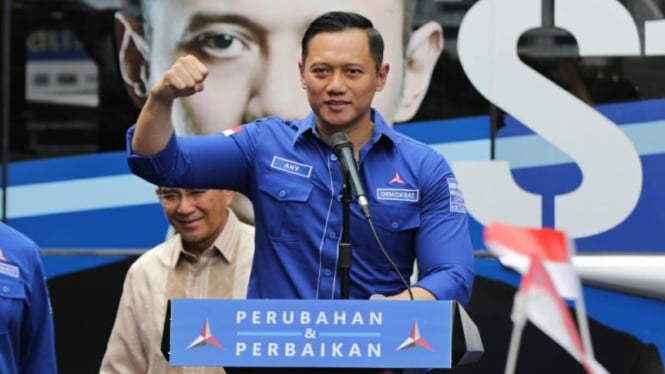 Ketua Umum Partai Demokrat Agus Harimurti Yudhoyono atau AHY.