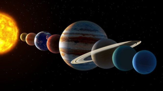 Planet-planet di Tata Surya.