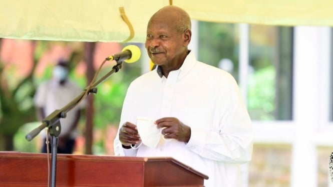 Presiden Uganda Yoweri Museveni