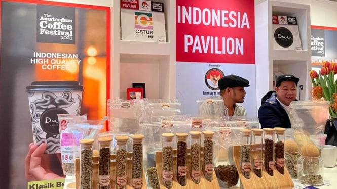 Kopi Indonesia harumkan bangsa di acara pameran kopi terbesar di Belanda