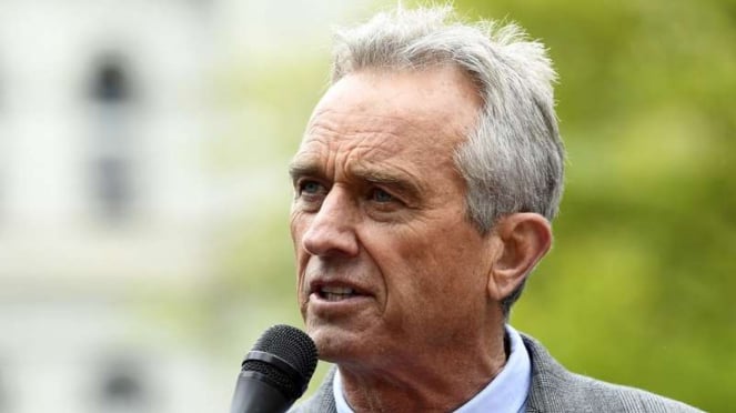 Robert F. Kennedy Jr., ex presidente de los Estados Unidos, John F Kennedy, presentó al candidato presidencial