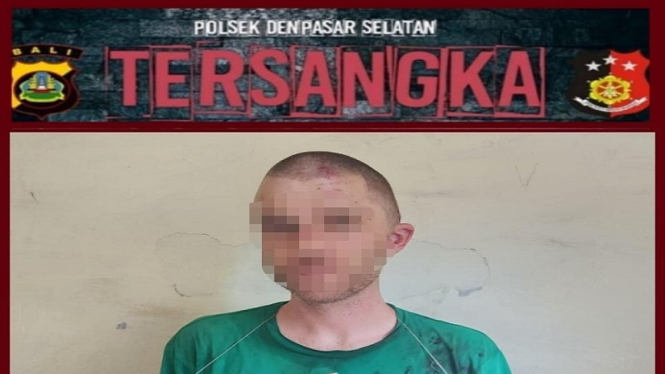 WNA AS berinisial RJD (37) melakukan penyerangan terhadap pelayan di Bali