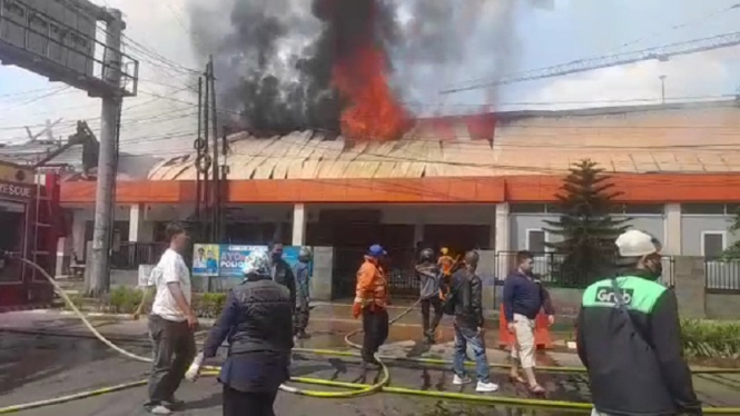 Rumah Sakit Salak, Bogor, kebakaran