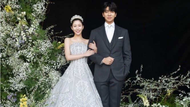 Lee Seung Gi dan Lee Da In menikah