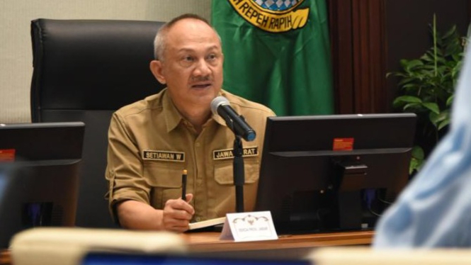 Sekretaris Daerah Provinsi Jawa Barat, Setiawan Wangsaatmaja