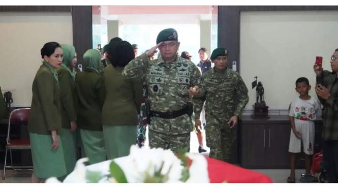 VIVA Militer: Pangkostrad beri penghormatan terakhir ke Pasukan Tengkorak