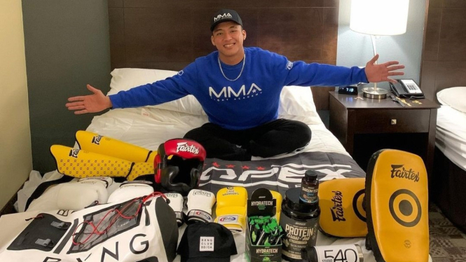 Rheza Arianto, petarung Indonesia yang akan tampil di road to UFC