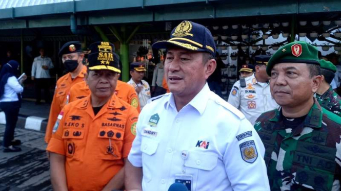 Direktur Keamanan dan Keselataman PT Kereta Api Indonesia (KAI), Sandry Pasambua