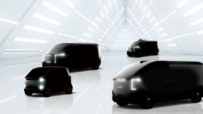 VIVA Otomotif: Ilustrasi mobil listrik baru Kia