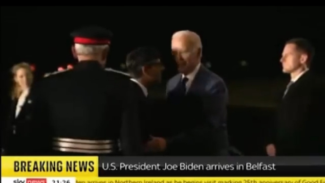 Rishi Sunak dan Joe Biden