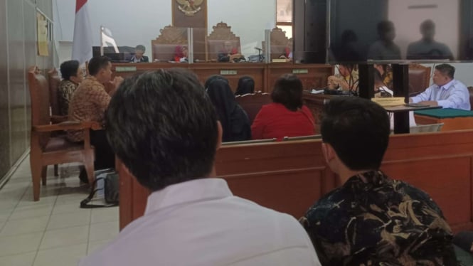Sidang gugatan di Pengadilan Negeri Jakarta Selatan
