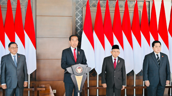 Presiden Jokowi terbang ke Jerman.