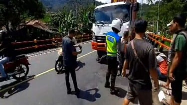 Pesepeda Motor Mau Mudik Ke Yogyakarta Alami Kecelakaan Beruntun Di ...