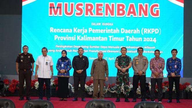 ubernur Kaltim Dr H Isran Noor resmi membuka Musyawarah Perencanaan Pembangunan 