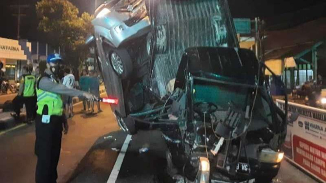 Kecelakaan beruntun terjadi di Kabupaten Magelang
