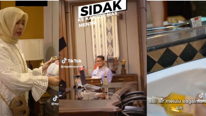 Kondisi Tempat Kerja Sandiaga Uno