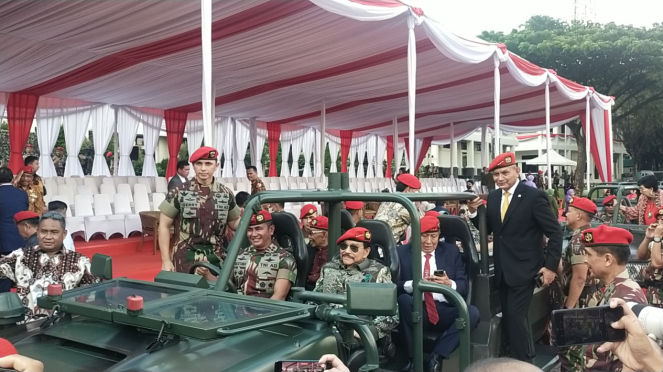 VIVA Militer: Danjen Kopassus supiri para sesepuh Korps Baret Merah