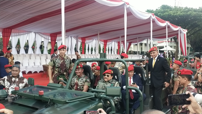 VIVA Militer: Danjen Kopassus supiri para sesepuh Korps Baret Merah