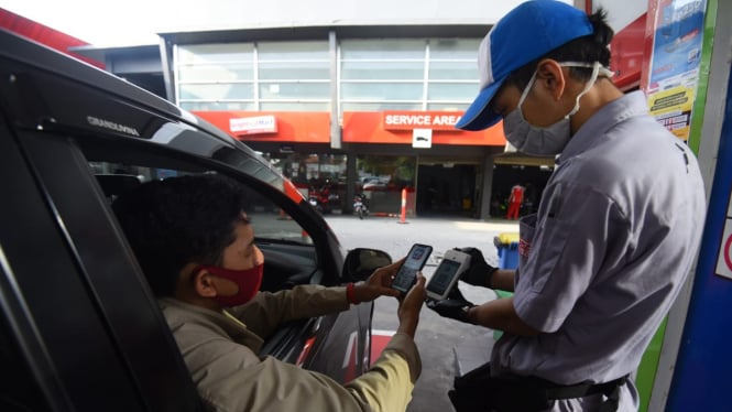 Pertamina menghimbau sistem pembayaran nontunai