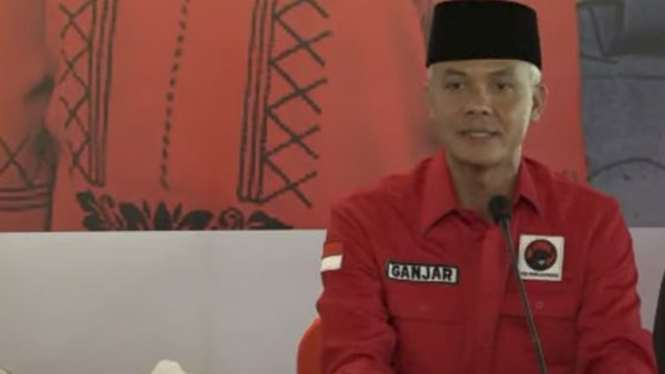 Pengumuman Ganjar Pranowo Sebagai Capres PDIP