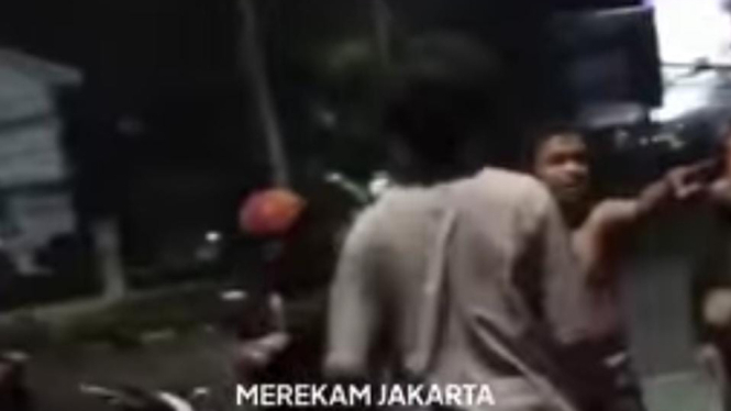 Preman ngamuk minta THR di Jaksel