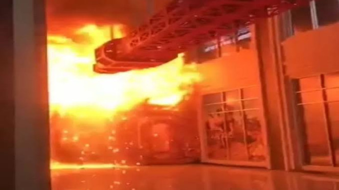 Trans Studio Mal (TSM) Makassar Terbakar