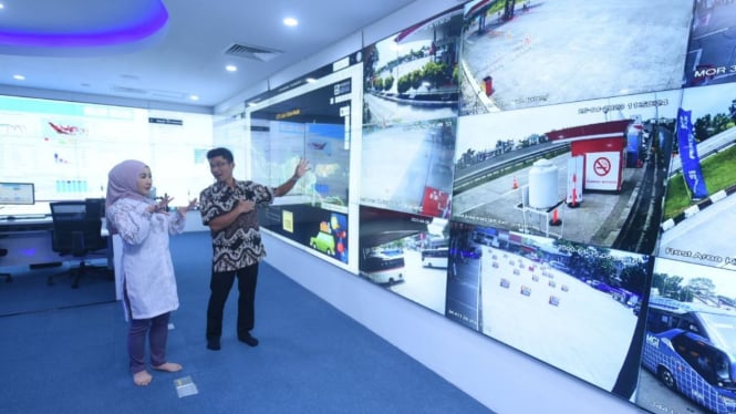 Dirut Pertamina, Nicke Widyawati monitoring arus balik di titik SPBU