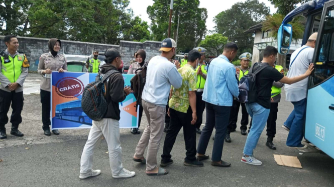 Polda Jateng Siapkan 49 Bus untuk Arus Balik ke Jakarta Gratis