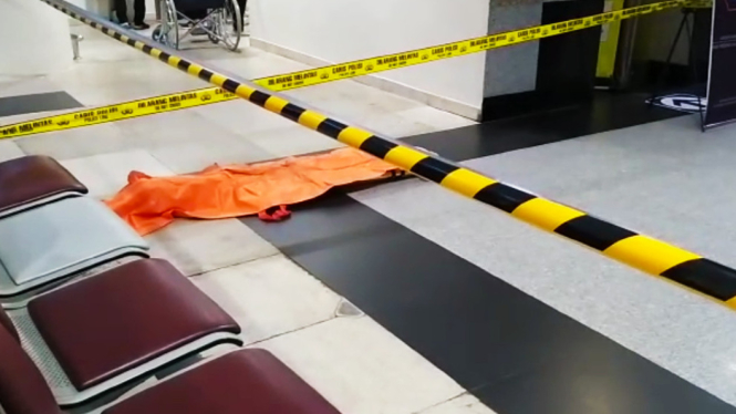 Lokasi penemuan mayat wanita di Bandara Kualanamu