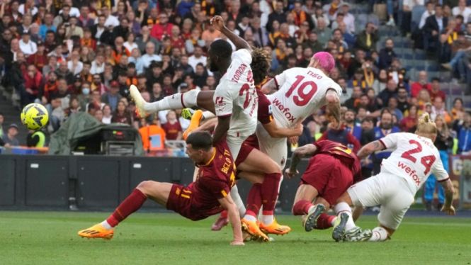 Derby Panas Serie A: AC Milan vs AS Roma Akan Jadi Pertandingan Sengit