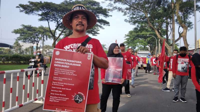 May Day, Ribuan Buruh Tangerang Bergerak Menuju Jakarta