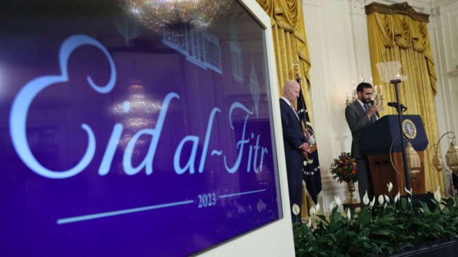 Perayaan Idul Fitri 2023 di Gedung Putih